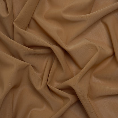 Compression Spandex Mesh - Dark Nude Drape