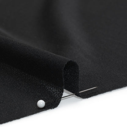 Medium Weight Knit Fusible Interlining, Single Sided - Black Detail