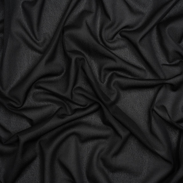 Medium Weight Knit Fusible Interlining, Single Sided - Black