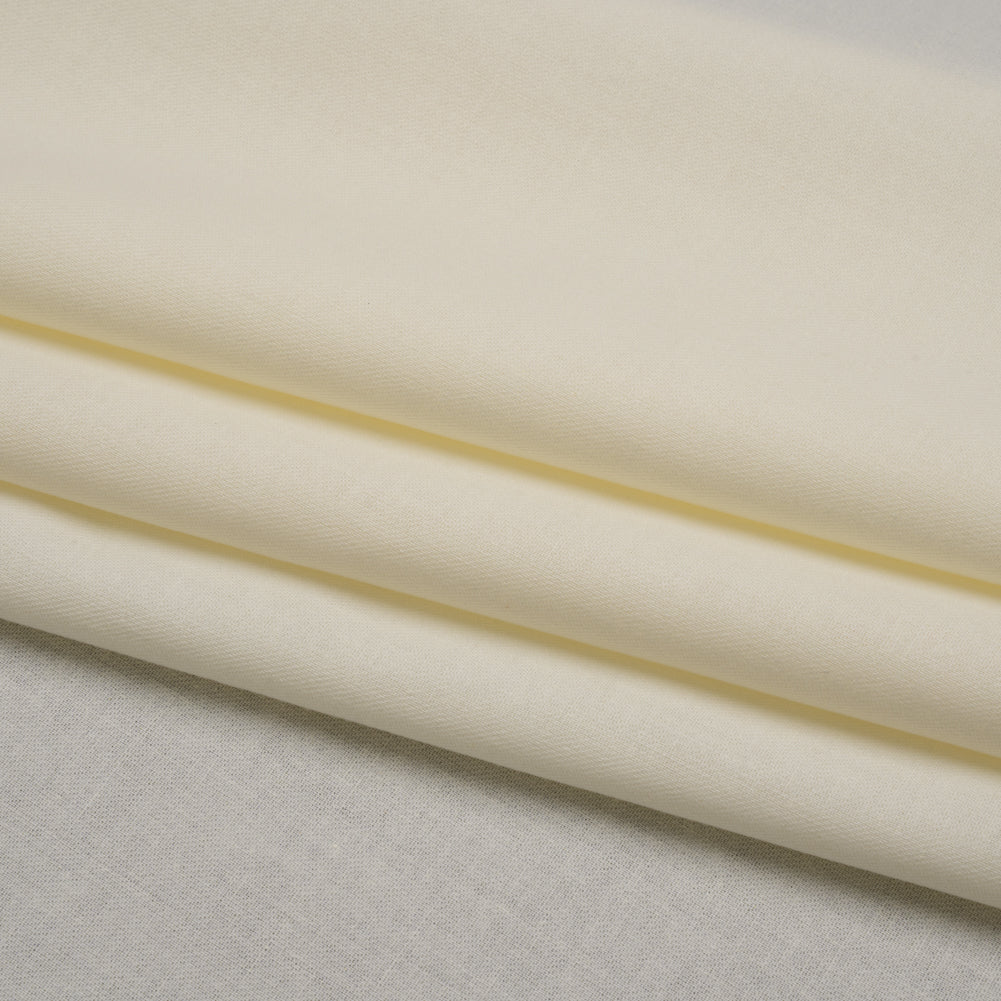 Poly-Cotton Twill Pocketing Fabric by Theory - Ivory Folded