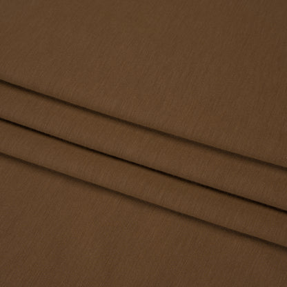 Stretch Rayon Jersey - Taupe - Designer Deadstock Folded