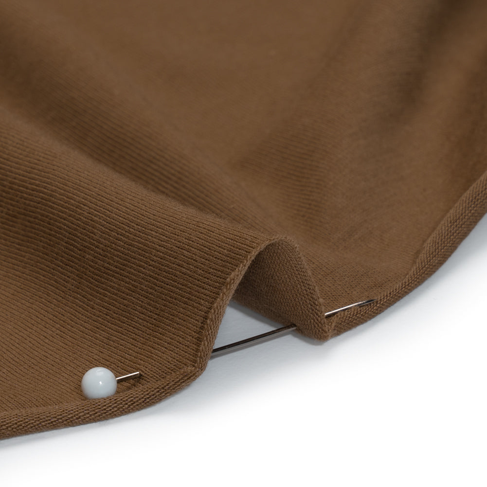 Stretch Rayon Jersey - Taupe - Designer Deadstock Detail