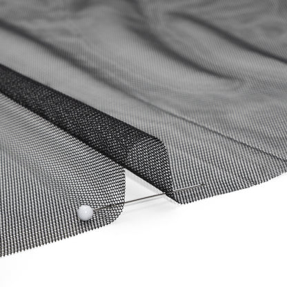 Crisp Polyester Tulle - Black - Designer Deadstock