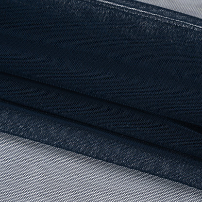Polyester Tulle - Navy - Designer Deadstock