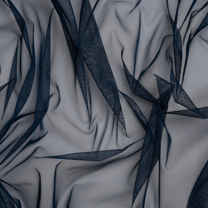 Polyester Tulle - Navy - Designer Deadstock