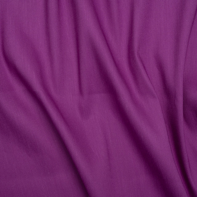 Stretch Linen Woven - Magenta Purple - Asturias Collection