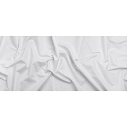 Medium Weight Linen and Cotton Woven - White Full