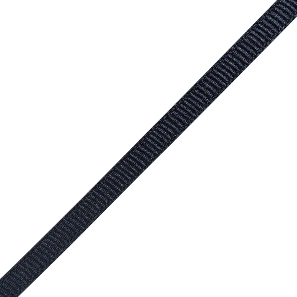Grosgrain Ribbon - 5mm - Navy - Folded