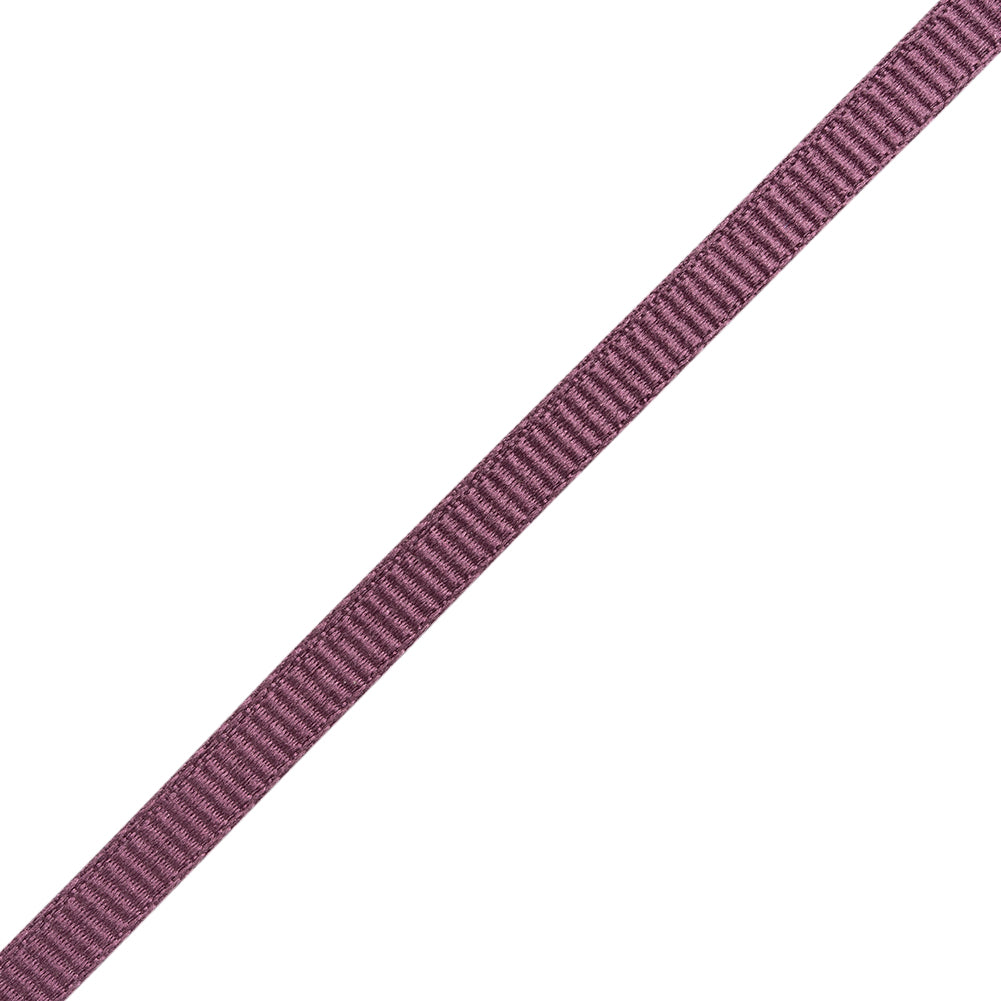 Grosgrain Ribbon - 5mm - Grape - Folded