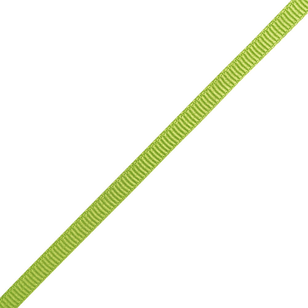 Grosgrain Ribbon - 5mm - Green - Folded