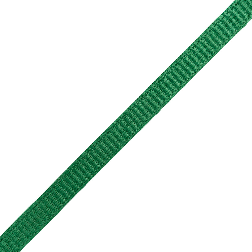Grosgrain Ribbon - 5mm - Emerald Green - Folded