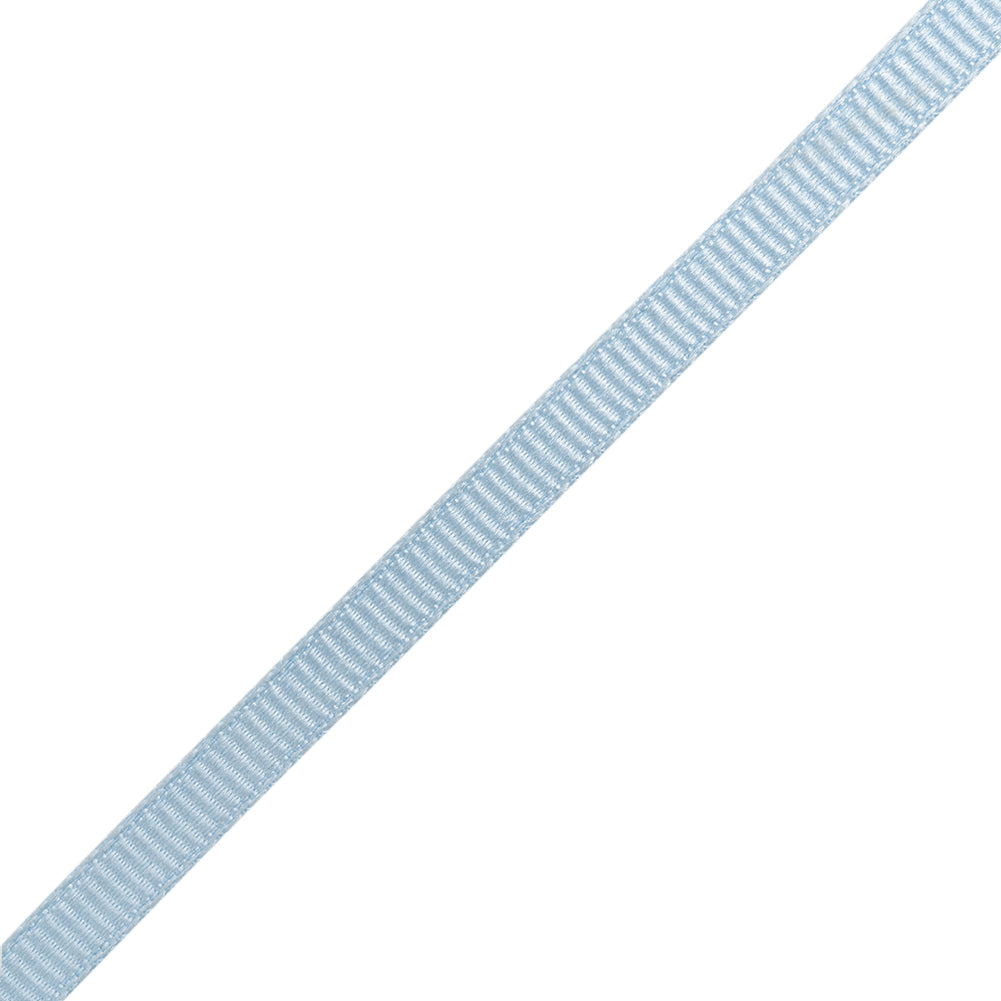 Grosgrain Ribbon - 5mm - Baby Blue - Folded