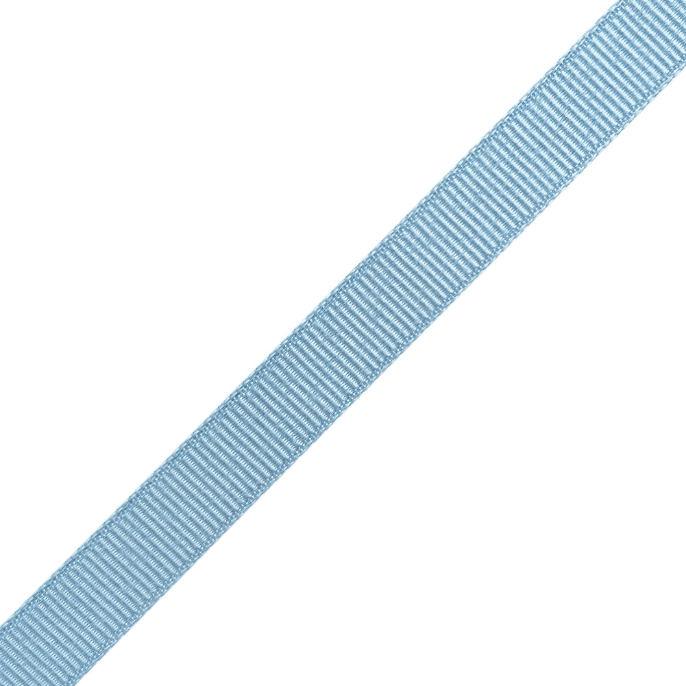 Grosgrain Ribbon - 10mm - Steel - Folded