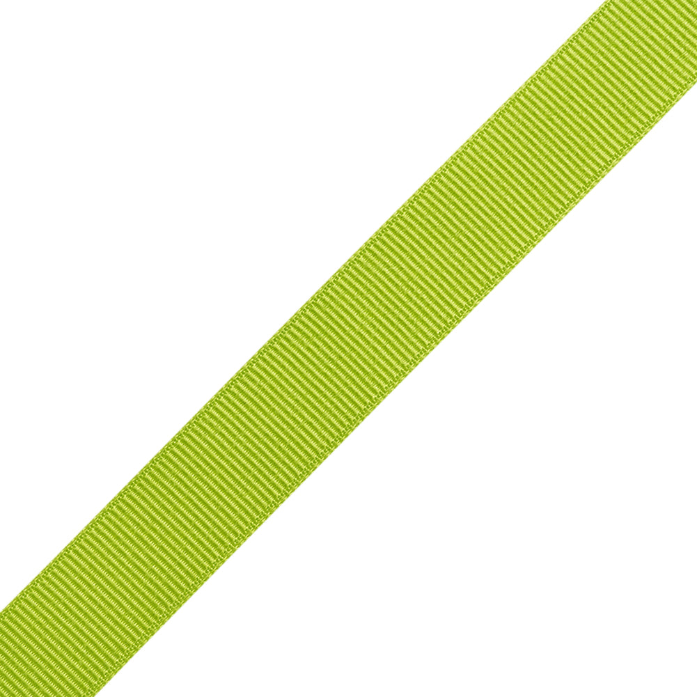Grosgrain Ribbon - 15mm - Green - Folded