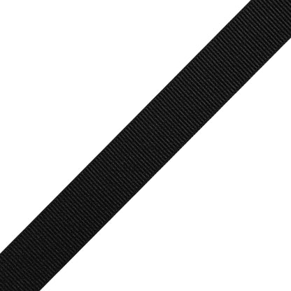 Grosgrain Ribbon - 20mm - Black