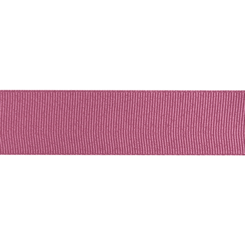 Grosgrain Ribbon - 25mm - Amaranth - Folded