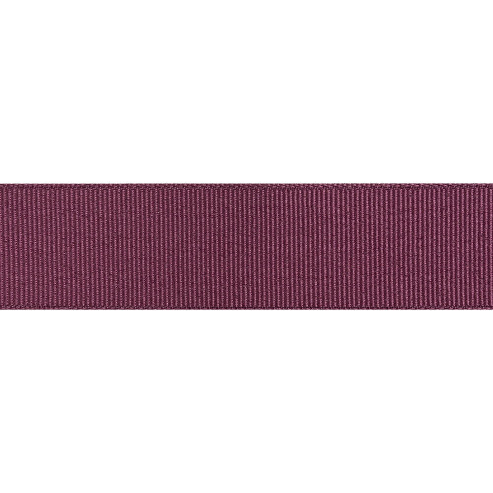 Grosgrain Ribbon - 25mm - Grape - Folded