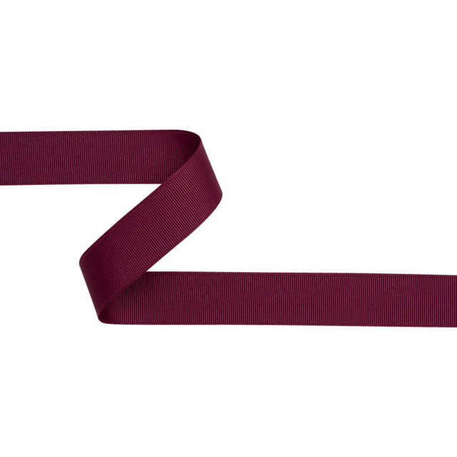 Grosgrain Ribbon - 25mm - Plum
