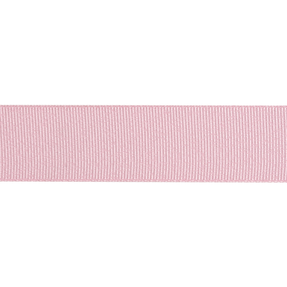 Grosgrain Ribbon - 25mm - Baby Pink - Folded