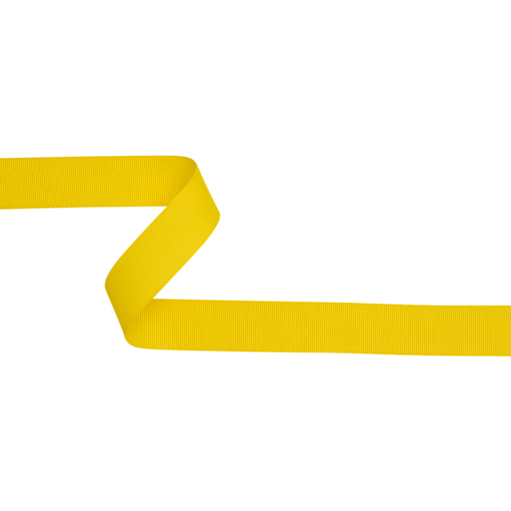 Grosgrain Ribbon - 25mm - Sunshine Yellow