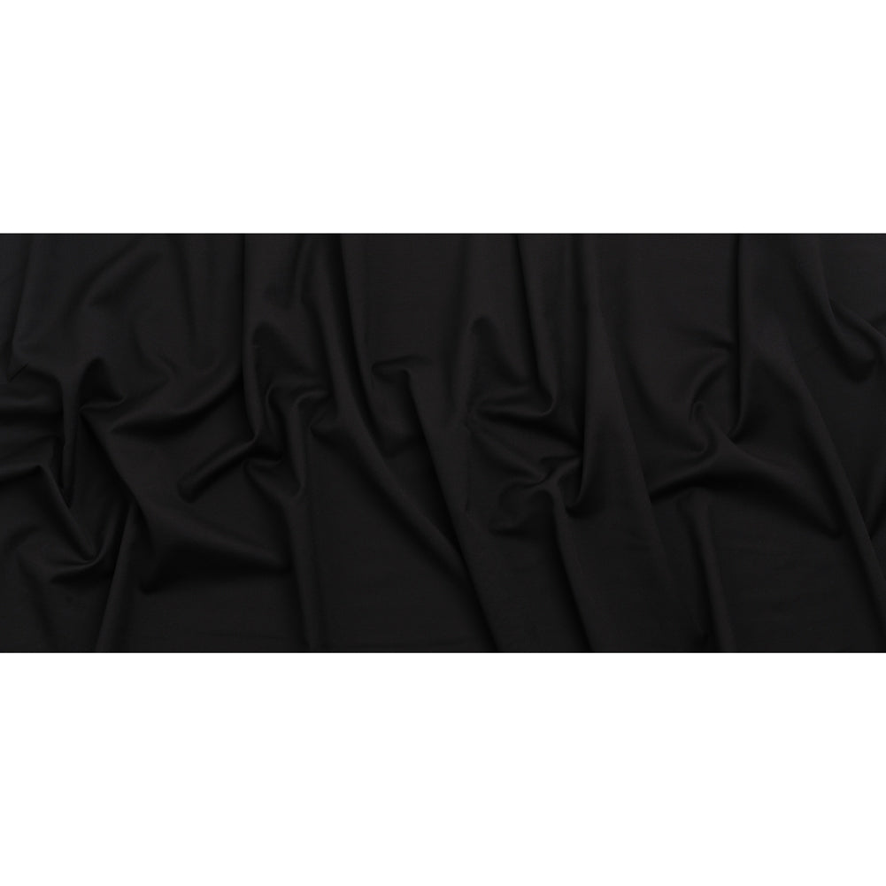 Wool Twill Suiting - Black - Deadstock - Full