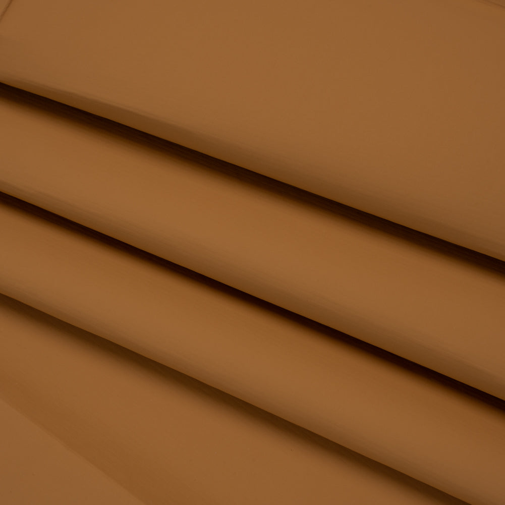 PU Coated Tyvek - Matte Camel - Folded