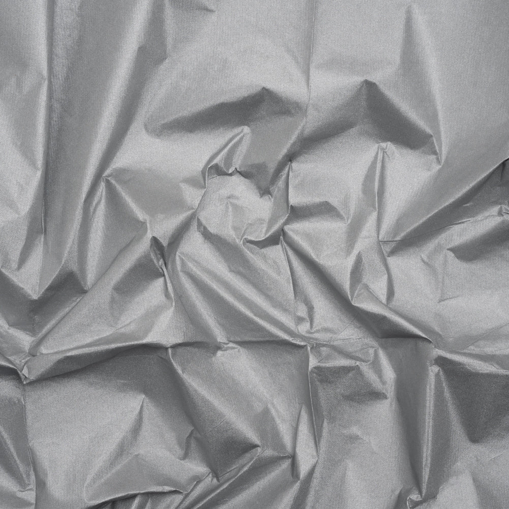 PU Coated Tyvek - Metallic Silver
