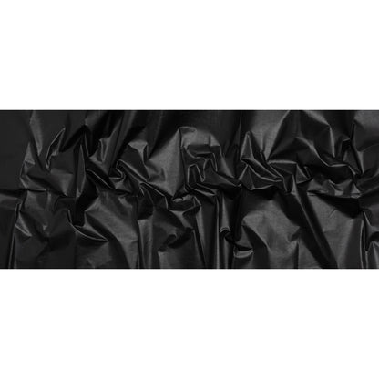 PU Coated Tyvek - Shiny Black