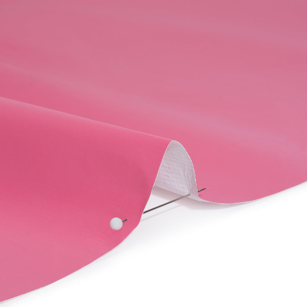 PU Coated Tyvek - Semi-Matte Pink - Detail