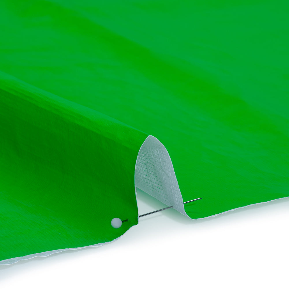 PU Coated Tyvek - Semi-Matte Light Green - Detail