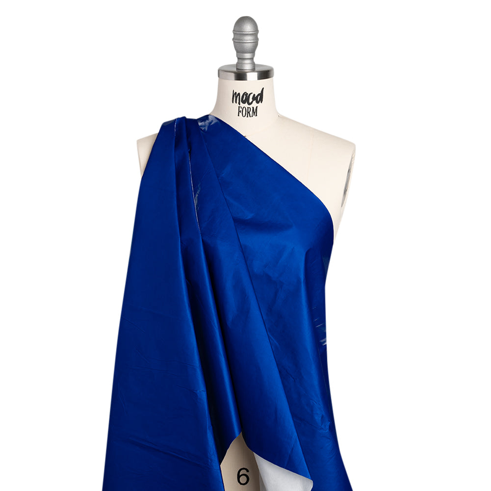 PU Coated Tyvek - Semi-Matte Bold Blue - Drape