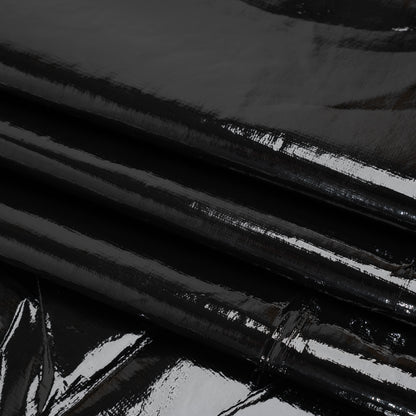 PU Coated Tyvek - Glossy Black