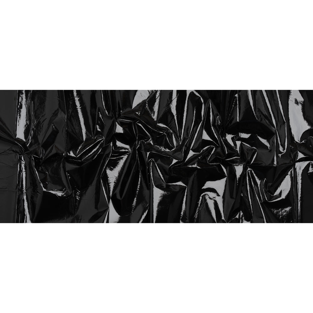 PU Coated Tyvek - Glossy Black - Full