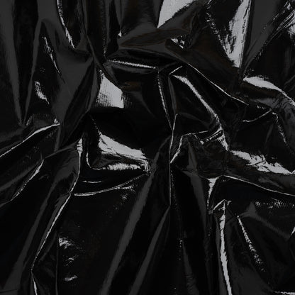 PU Coated Tyvek - Glossy Black