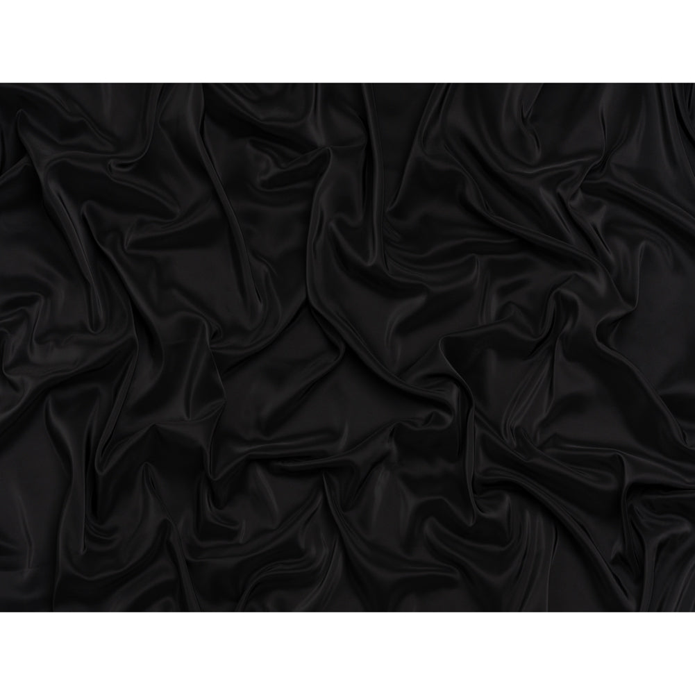 Stretch Polyester Twill Lining - Black - Josephine Collection - Full