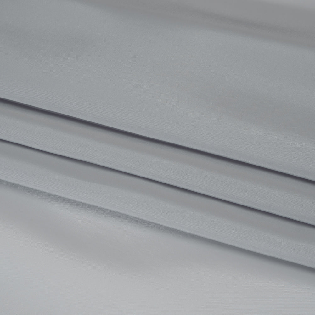 Stretch Polyester Twill Lining - Light Gray - Josephine Collection - Folded