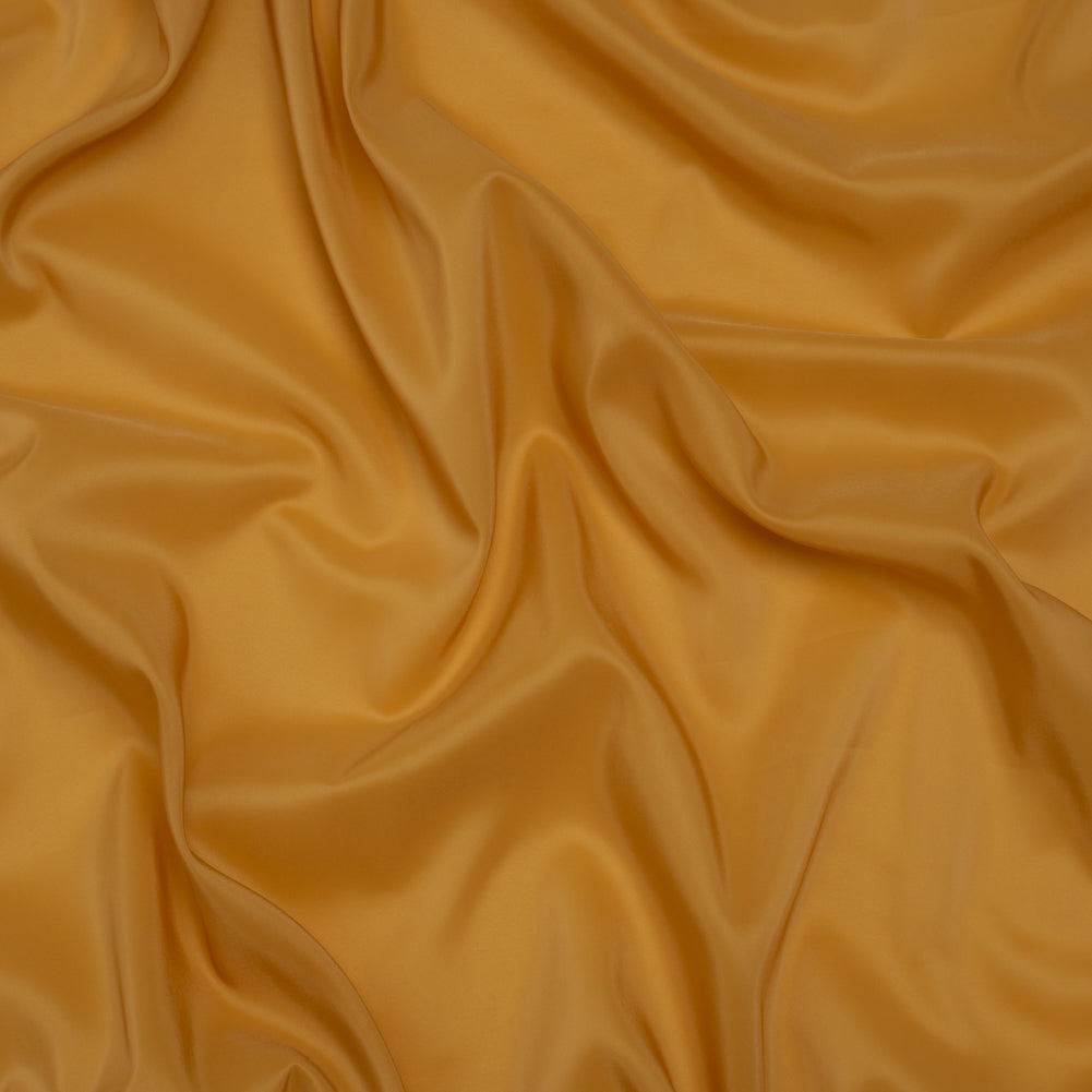 Stretch Polyester Twill Lining - Gold - Josephine Collection