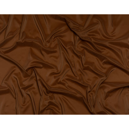 Stretch Polyester Twill Lining - Chestnut - Josephine Collection