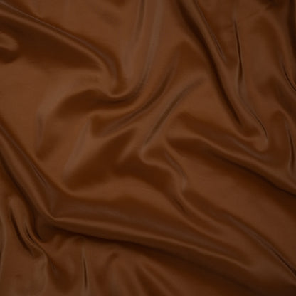 Stretch Polyester Twill Lining - Chestnut - Josephine Collection