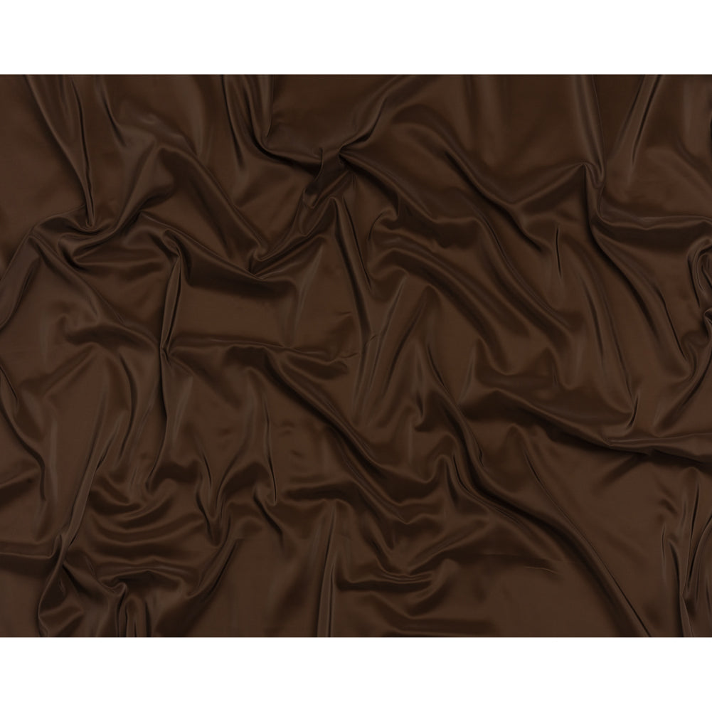 Stretch Polyester Twill Lining - Brown - Josephine Collection - Full