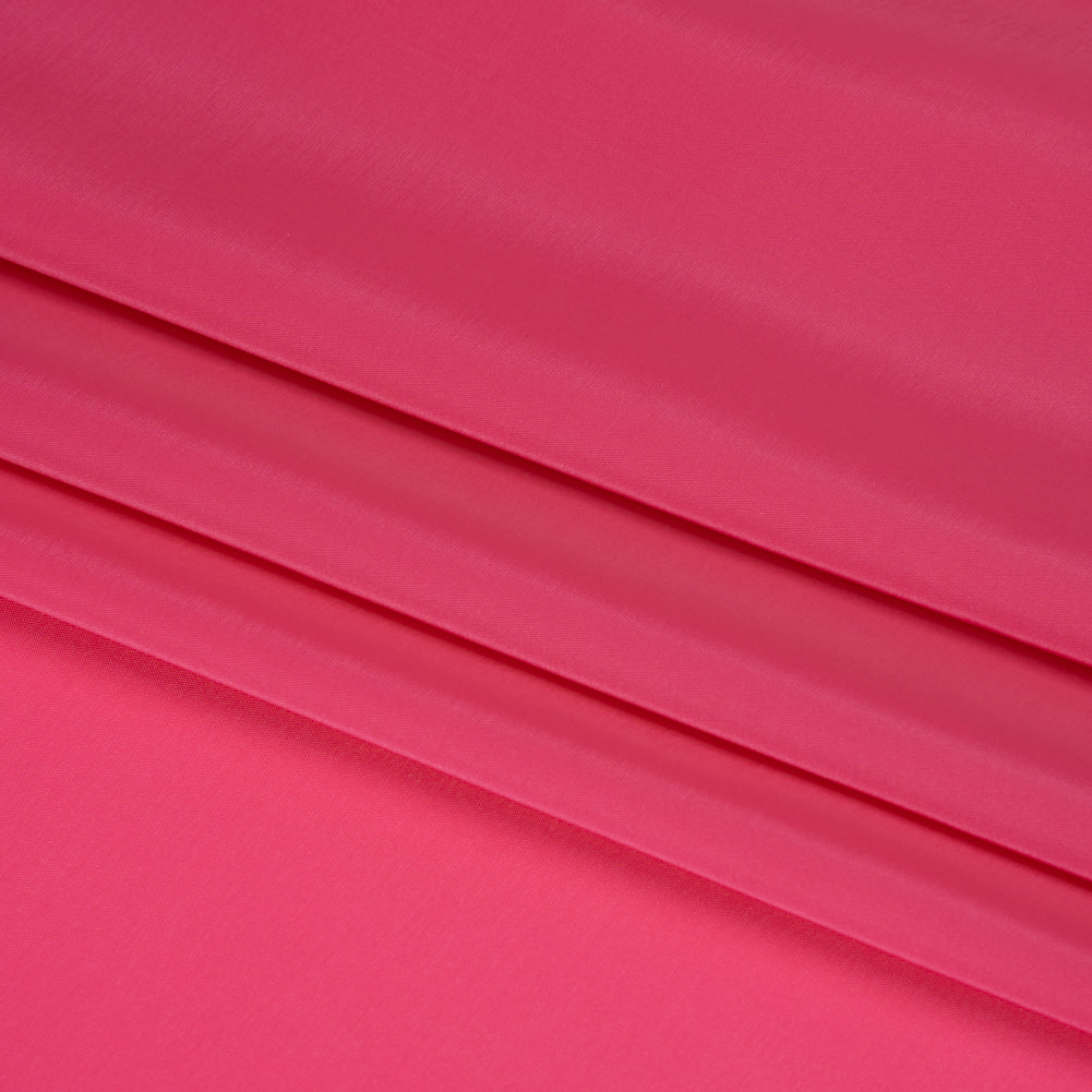 Stretch Polyester Twill Lining - Fuchsia - Josephine Collection - Folded