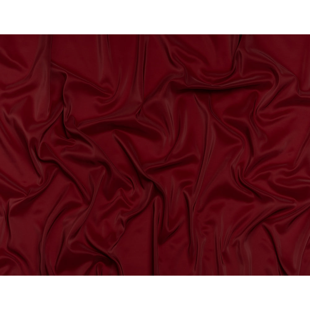 Stretch Polyester Twill Lining - Burgundy - Josephine Collection - Full
