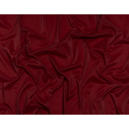 Stretch Polyester Twill Lining - Burgundy - Josephine Collection