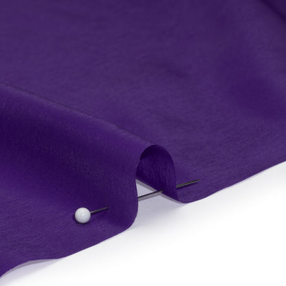 Stretch Polyester Twill Lining - Royal Purple - Josephine Collection