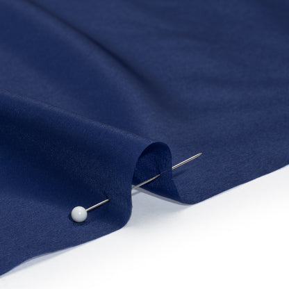 Stretch Polyester Twill Lining - Navy - Josephine Collection