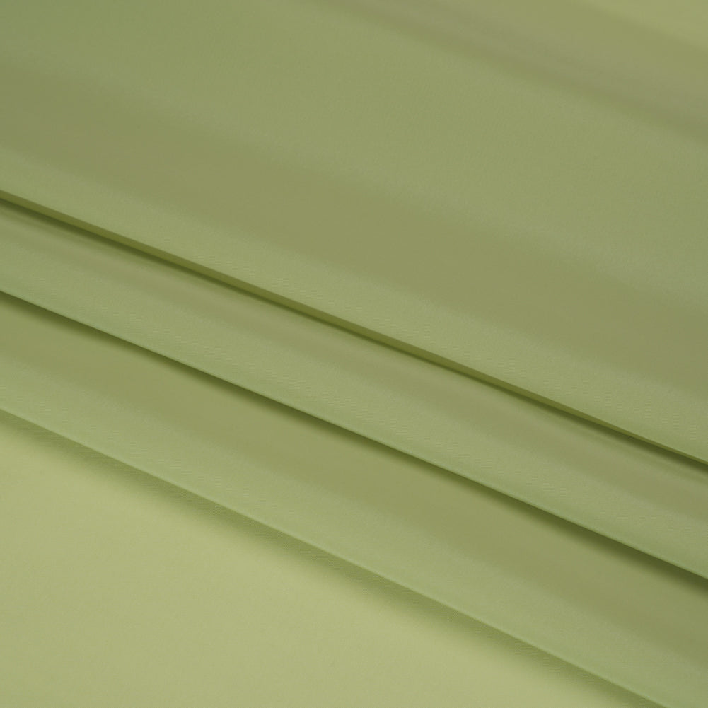 Stretch Polyester Twill Lining - Tea Green - Josephine Collection - Folded