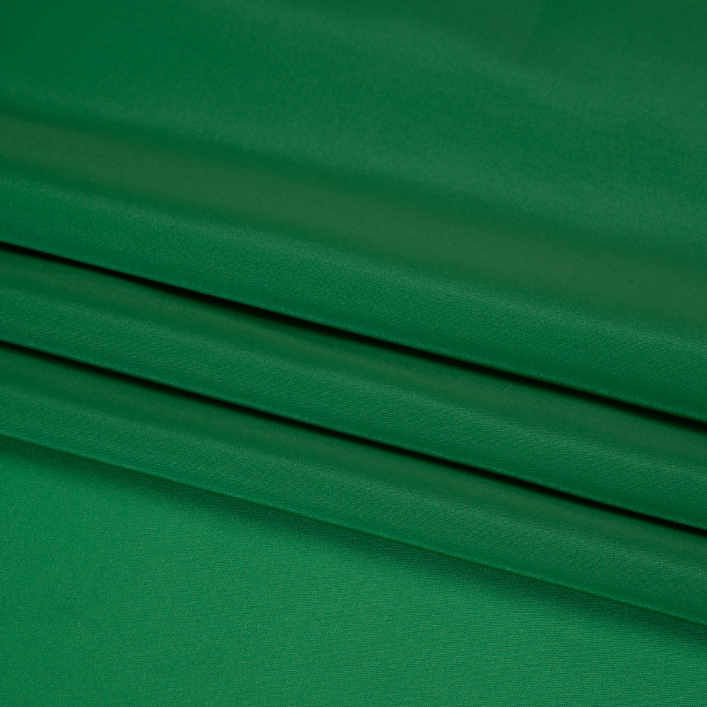 Stretch Polyester Twill Lining - Emerald - Josephine Collection - Folded