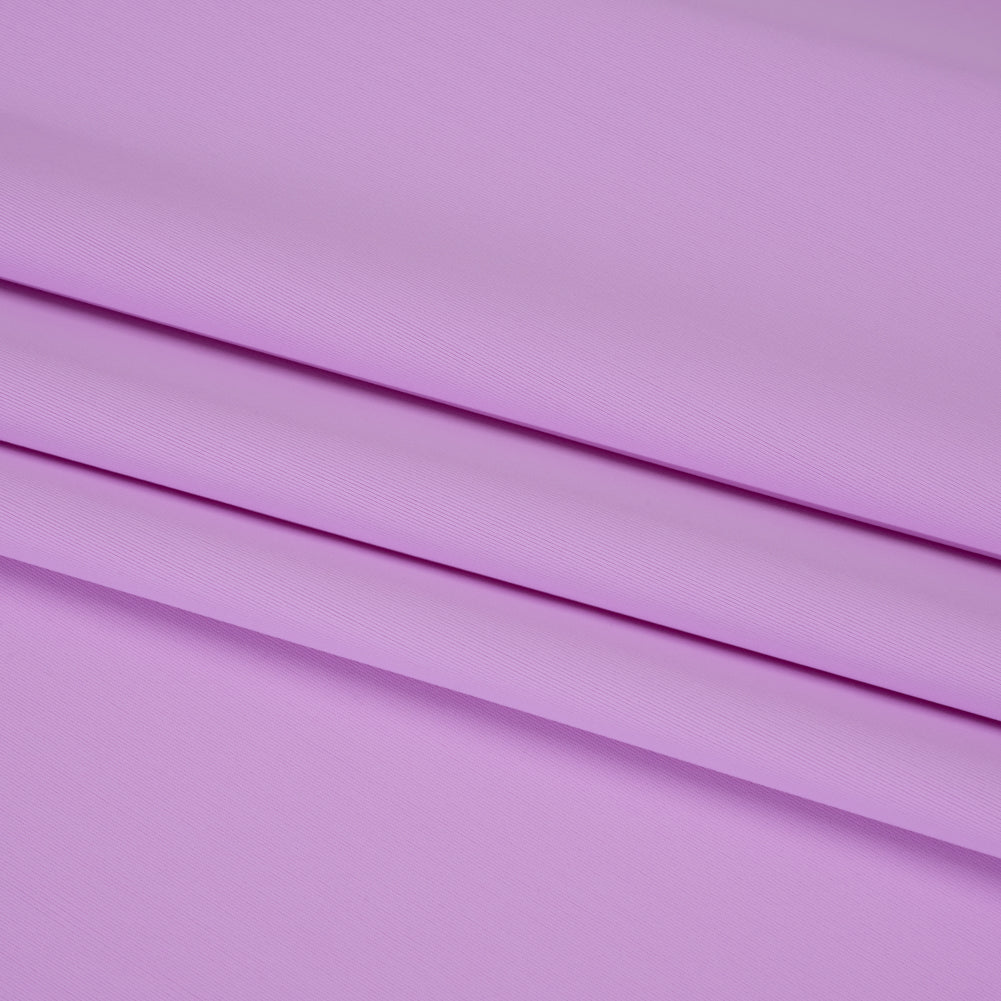 100% Recycled Stretch Nylon Swimwear Tricot, UV Protective - Lilac - Mykonos Collection - Folded