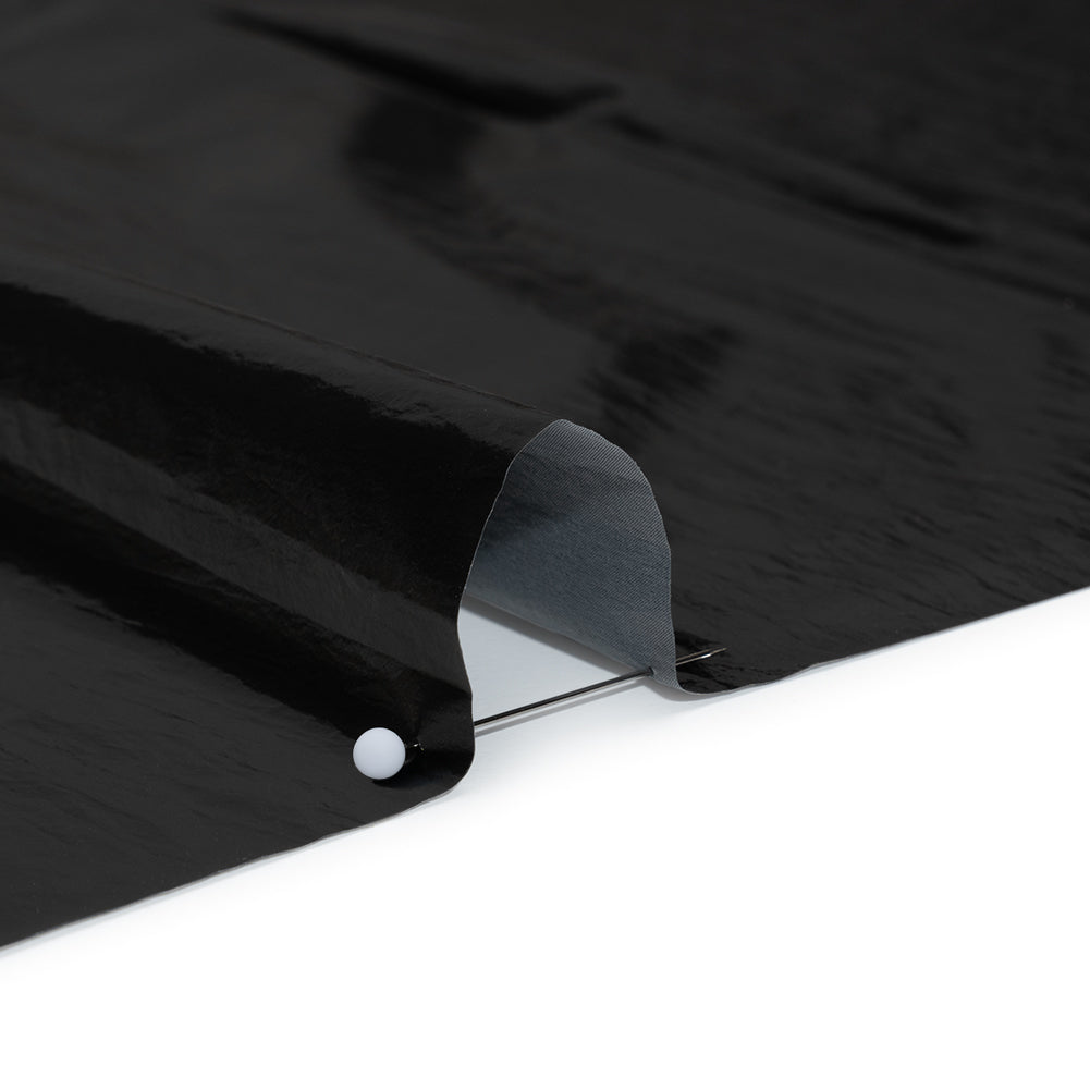 Faux Tyvek - Black - Greta Collection - Detail