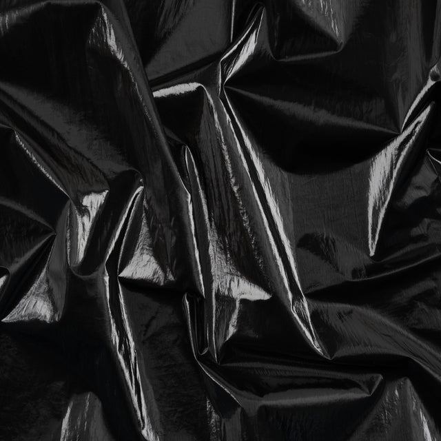 Faux Tyvek - Black - Greta Collection